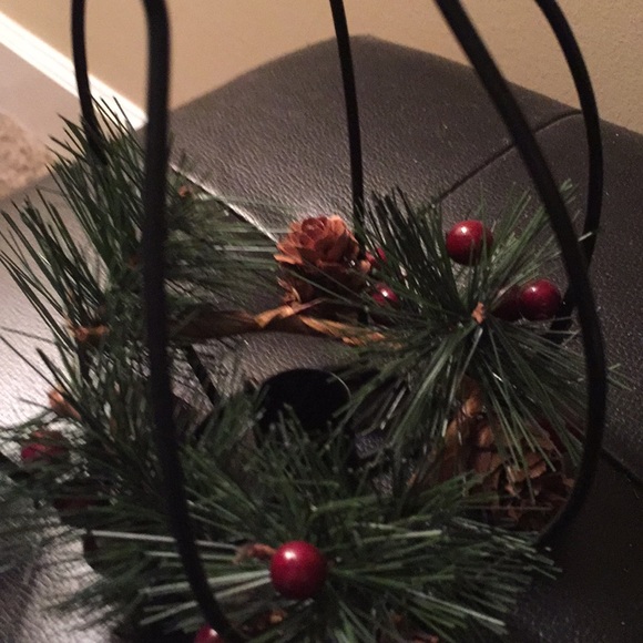 14” Black Wire Snowman - Picture 2 of 3